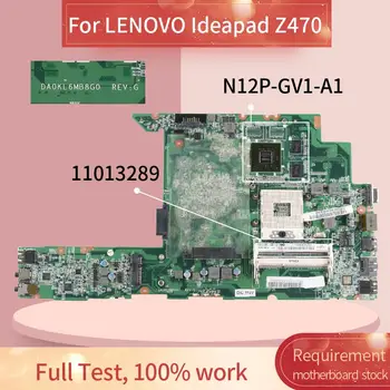 11013289 Laptop placa de baza Pentru LENOVO Ideapad Z470 Notebook Placa de baza DA0KL6MB8G0 HM65 N12P-GV1-A1 DDR3