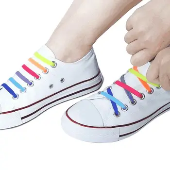 1Pair Silicon rezistent la apa Șireturile Creative Leneș Tendințele Modei Nu Lega Șiretul Bărbați Femei Cheotoare Pantofi de Cauciuc Rapid Pantofi Dantela
