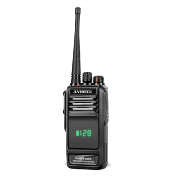 ANYSECU W360 IP68 Apă-dovada 8W Două Fel de Radio VHF136-174MHz sau UHF 400-520MHz Walkie Talkie pentru Salvare de Incendiu de apărare Civilă utilizatori