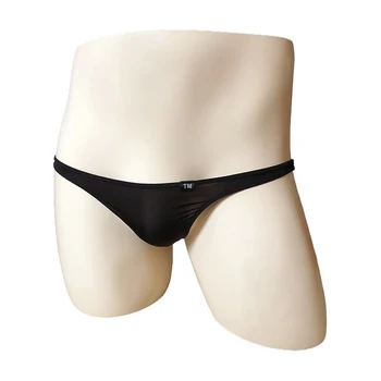 clasic mens unisex sexy talie joasa strâns mini amuzant bikini lenjerie mici jumătate înapoi gay boxeri lenjerie