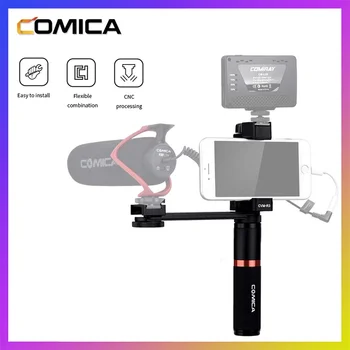 Comica MCV-R3 Smartphone Video Instalație de Mână Mâner Stabilizatoare Kit pentru iPhone X 8 7 6s Plus pentru Samsung Huawei etc.