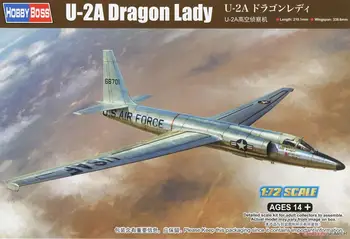 Hobby Boss 87270 1/72 U-2A Doamna Dragon de Mare Altitudine Avioane de Recunoaștere model de Plastic