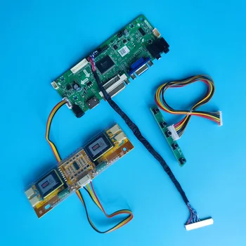 Kit pentru LM201WE3-TLD1/TLE1/TLF1/TLF2/TLF8/TLH2/TLJ1/TLK3 Driver 4 lămpi de 1680X1050 de la Distanță LCD de pe Placa de control VGA AV TV USB
