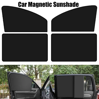 Magnetic Auto Parasolar Protectie UV Auto Perdele de Soare Scutul Dublu Fețe Geamul mașinii Parasolar Protector Fereastra de Acoperire de Film