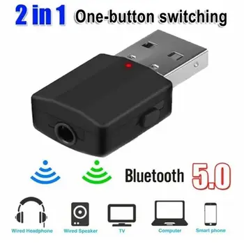 Mini 3.5 mm AUX Stereo Wireless Adapter 5.0 Bluetooth Transmițător Receptor de Muzica Masina de TELEVIZIUNE Căști Boxe de Calculator de Telefon