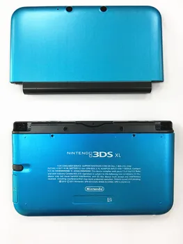 Noul Complet de Sus și de Jos a Acoperi Caz Pentru 3DS XL/LL Consola Protector Capac de Culoare Albastru