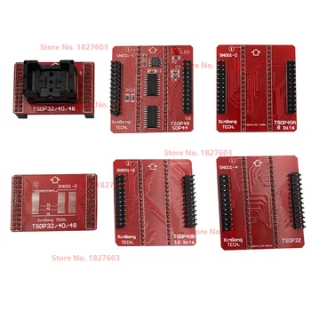 Original Adaptoare TSOP32 TSOP40 SOP44 TSOP48 ZIF kit adaptor doar pentru MiniPro TL866II PLUS TL866A TL866CS Programator Universal