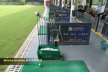 PGM Semi-automate Minge de Golf Mașină Automata Minge de Golf Dozator Cu Cluburi de Golf Titularul de Golf de Formare Mașină de Serviciu