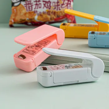 Portabil Sac de Etanșare Termică Ambalaj de Plastic Sac de Depozitare Clip Mini Mașină de Etanșare la Îndemână Sigiliu Autocolant pentru Alimente Gustare Gadget-uri de Bucătărie