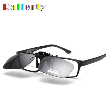 Ralferty Calitate Polarizati Clip-On ochelari de Soare Barbati Sport de Conducere Viziune de Noapte Clip Anti UVA Ochelari de Soare Femei Oculos Gafas De Sol