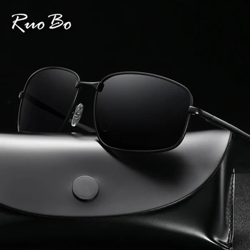 RUOBO Brand Clasic Polarizate Fotocromatică ochelari de Soare Pentru Barbati Femei Conducere Cameleon Ochelari de Soare Schimbare de Culoare Ochelari de Gafas