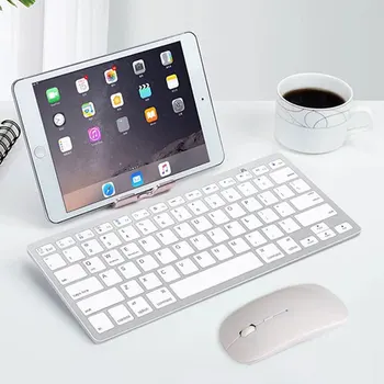 Tastatura Bluetooth Wireless rusă, franceză, portugheză, spaniolă, coreeană Pentru Laptop Macbook iPad Tableta Windows, Mac OS, iOS, Android