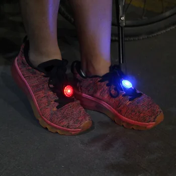 În aer liber, Mini LED Intermitent Lămpi de Pantofi Clip Lumina de Noapte de Funcționare Lanterna de Mers pe jos de Siguranță lampa de Avertizare Lampa de Pantofi/Genti/Biciclete
