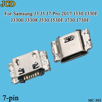 10BUC Pentru Samsung J5 J3 J7 Pro 2017 J330 J330F J3300 J3308 J530 J530F J730 J730F Portul de Încărcare USB Mufa Incarcare Conector Dock