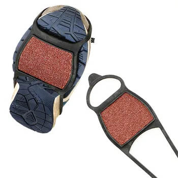 1Pair Pantofi de Gheață de Prindere Anti-Alunecare Boot Mânere de Gheață Pene Piroane de Zăpadă de Prindere Non-Alunecare Crampoane Silicon Crampoane pentru Pantofi Sport