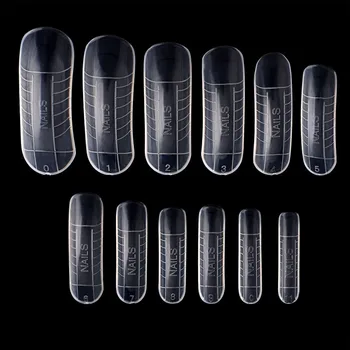 Complet Acoperi Rapid Clădire Mucegai Sfaturi de Unghii Dual Forme Extensia degetelor Unghii UV Builder Poli Unghii Gel Set de scule