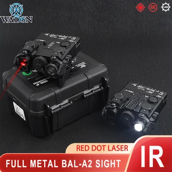 FOST Airsoft DBAL-A2 Red Dot IR Laser Tactica Dbal PEQ15 Full Metal Armas LED Strobe Lanterna Arma Scout Lumina