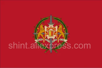 Spania Bandera valladolid Pavilion 3ft x 5ft Poliester Banner de Zbor 150* 90cm Personalizate în aer liber