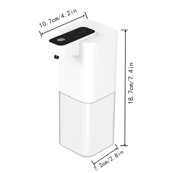 Spumă de Săpun Dispenser Automat Touchless Baie Bucatarie Inteligent Gel Spray-Dozator de Spălat de Mână Mașină de Inducție Recipient ABS