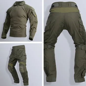 Tactic G3 ORIGINAL MULTICAM® Combate Costum, Cămașă și Pantaloni genunchiere Actualizare Ver Camo Airsoft Standard Militare Uniforme de Luptă